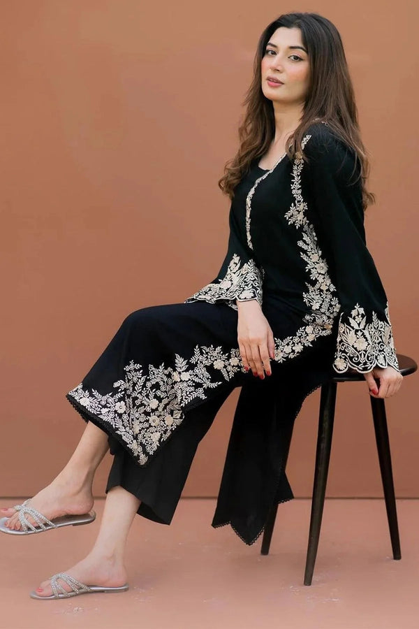 Dhanak 2PC Embroidered V104