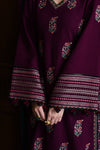 '-3PC LAWNEMBROIDERED SHIRT WITH LawnEMBROIDERED SHAWL AND TROUSER- 678