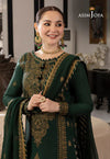 Lawn 3PC Embroidered With Chiffon Embroidered Dupatta 244